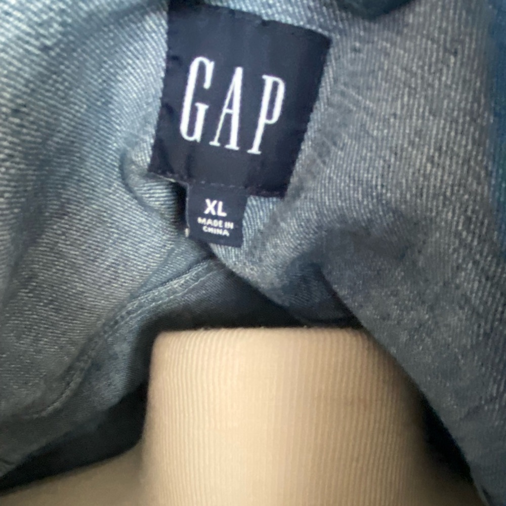 GAP Blue Jean Jacket with Button Details - Picture 4 of 4
